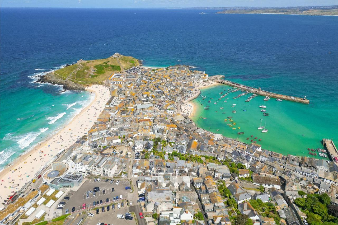 Appartamento Seabreeze 3 - Seaview & Parking St Ives Esterno foto