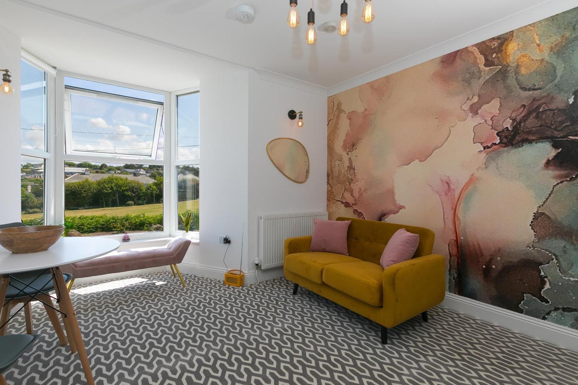 Appartamento Seabreeze 3 - Seaview & Parking St Ives Esterno foto