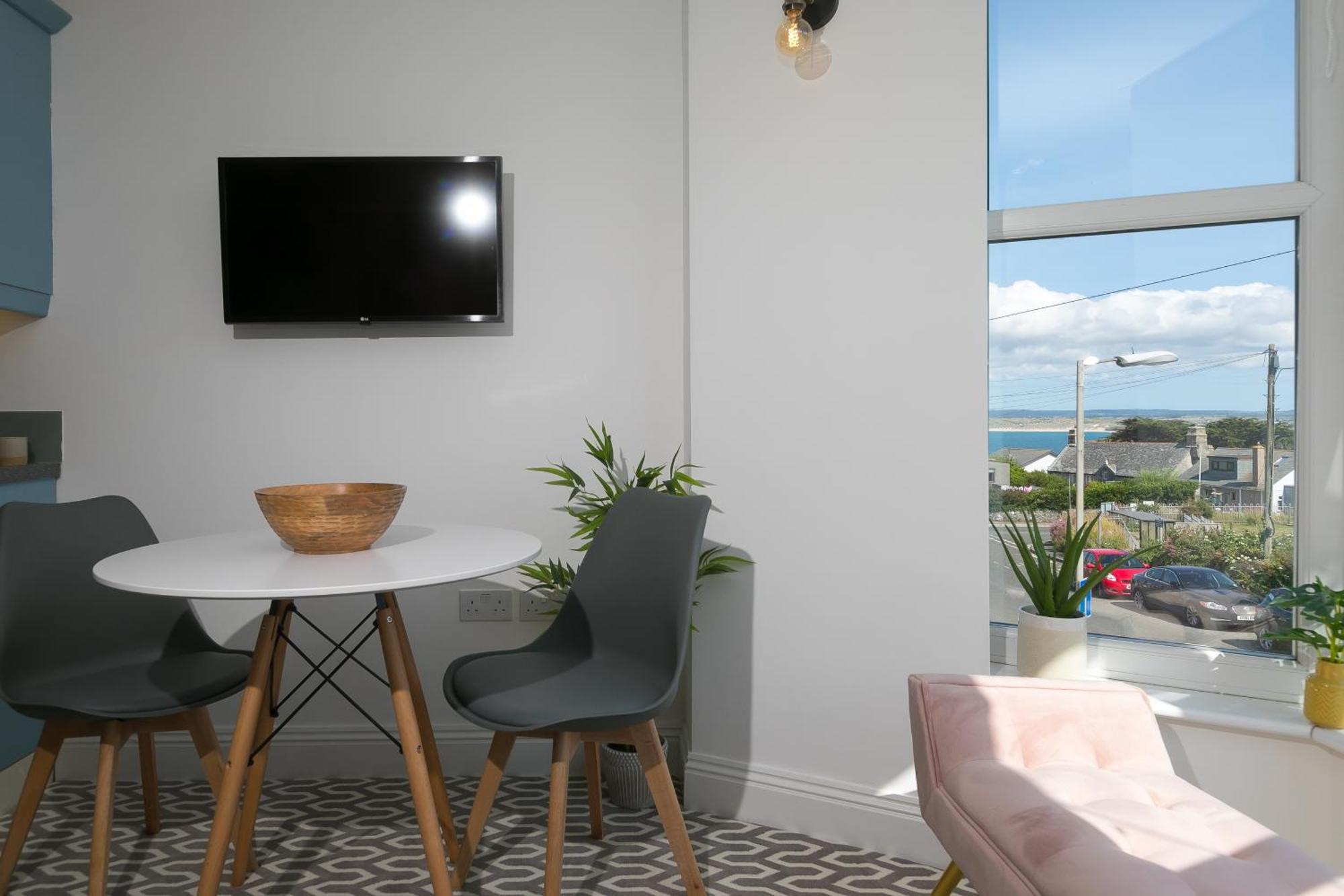 Appartamento Seabreeze 3 - Seaview & Parking St Ives Esterno foto